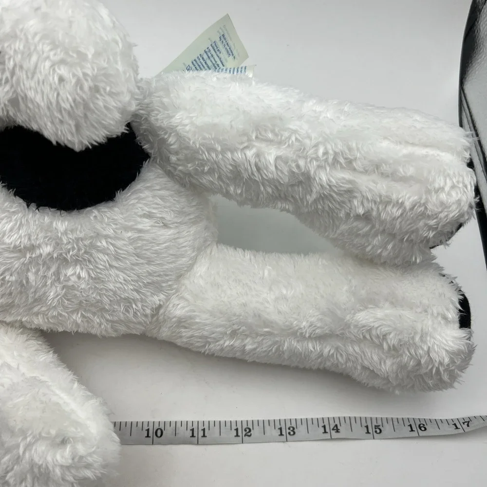 Build A Bear Cookies And Cream Black And White Puppy Dog Spots Plush 16